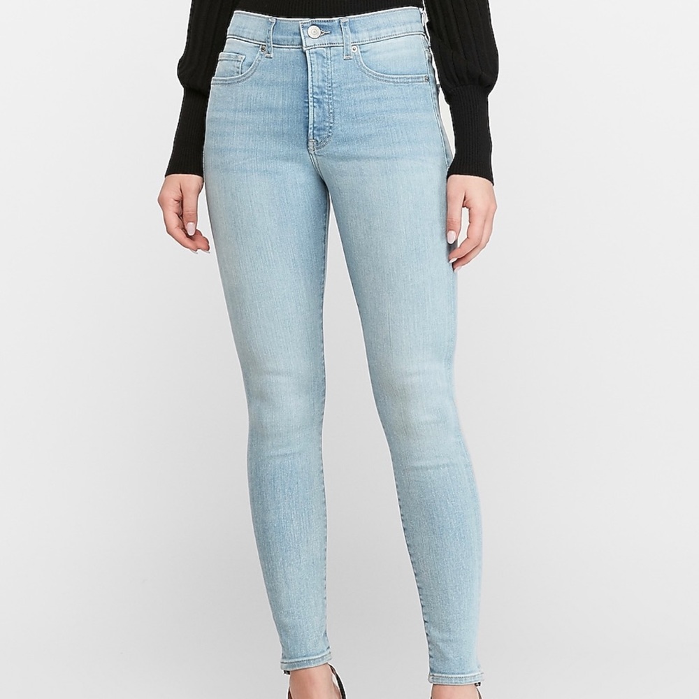 Express Ankle High Rise Jeans